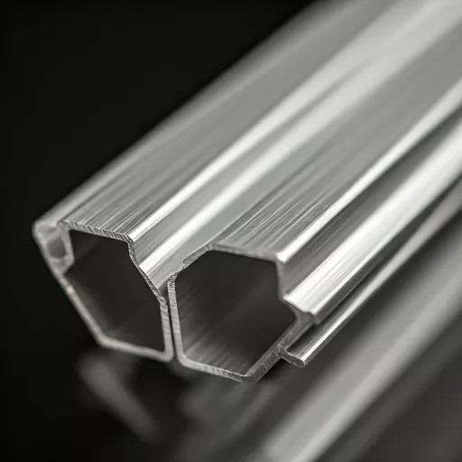 Perfiles de aluminio cepillado